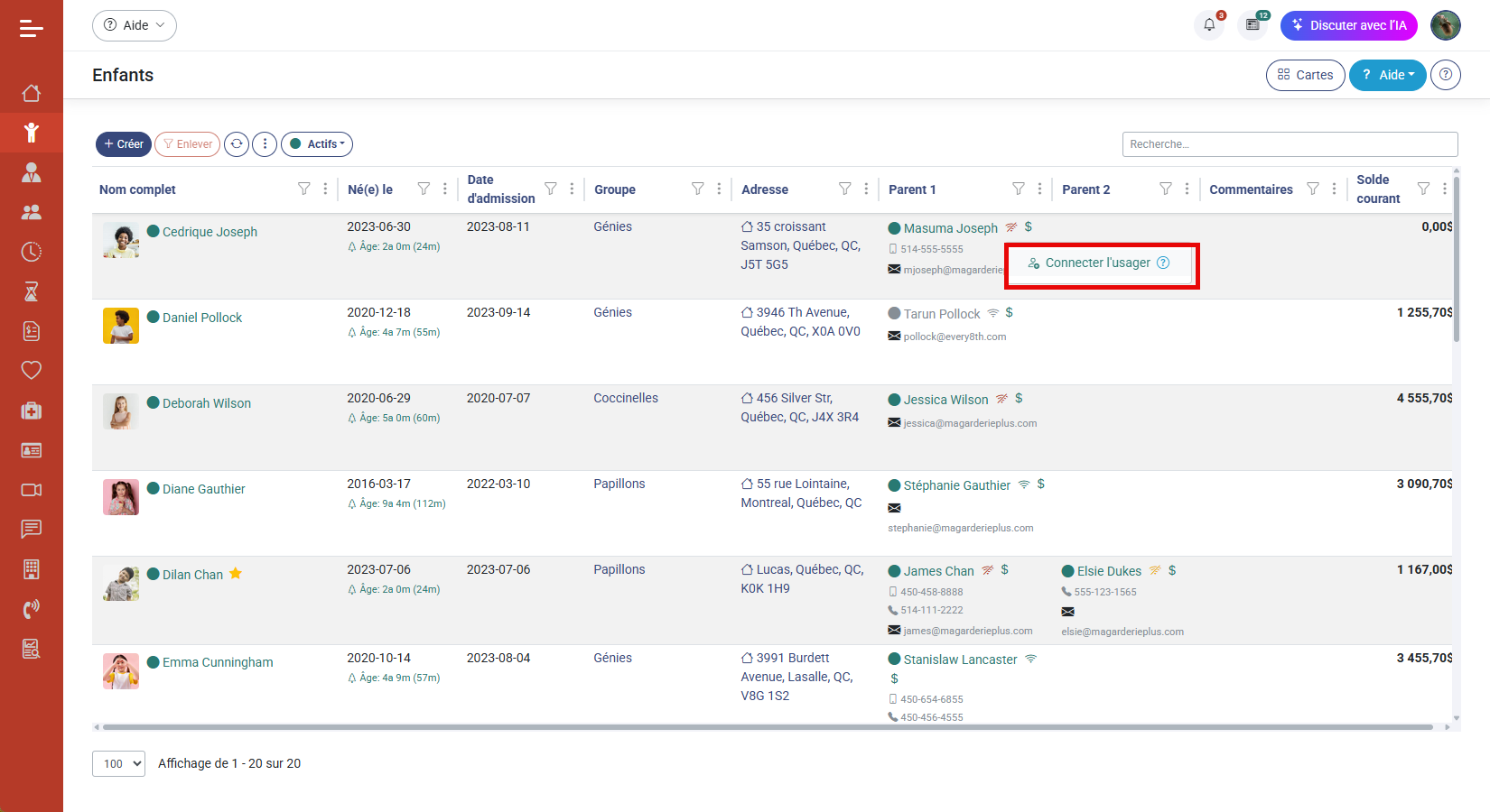 Le nouveau visage du Lien parent